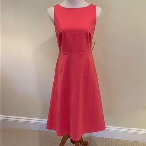 Isaac Mizrahi Pink seersucker dress